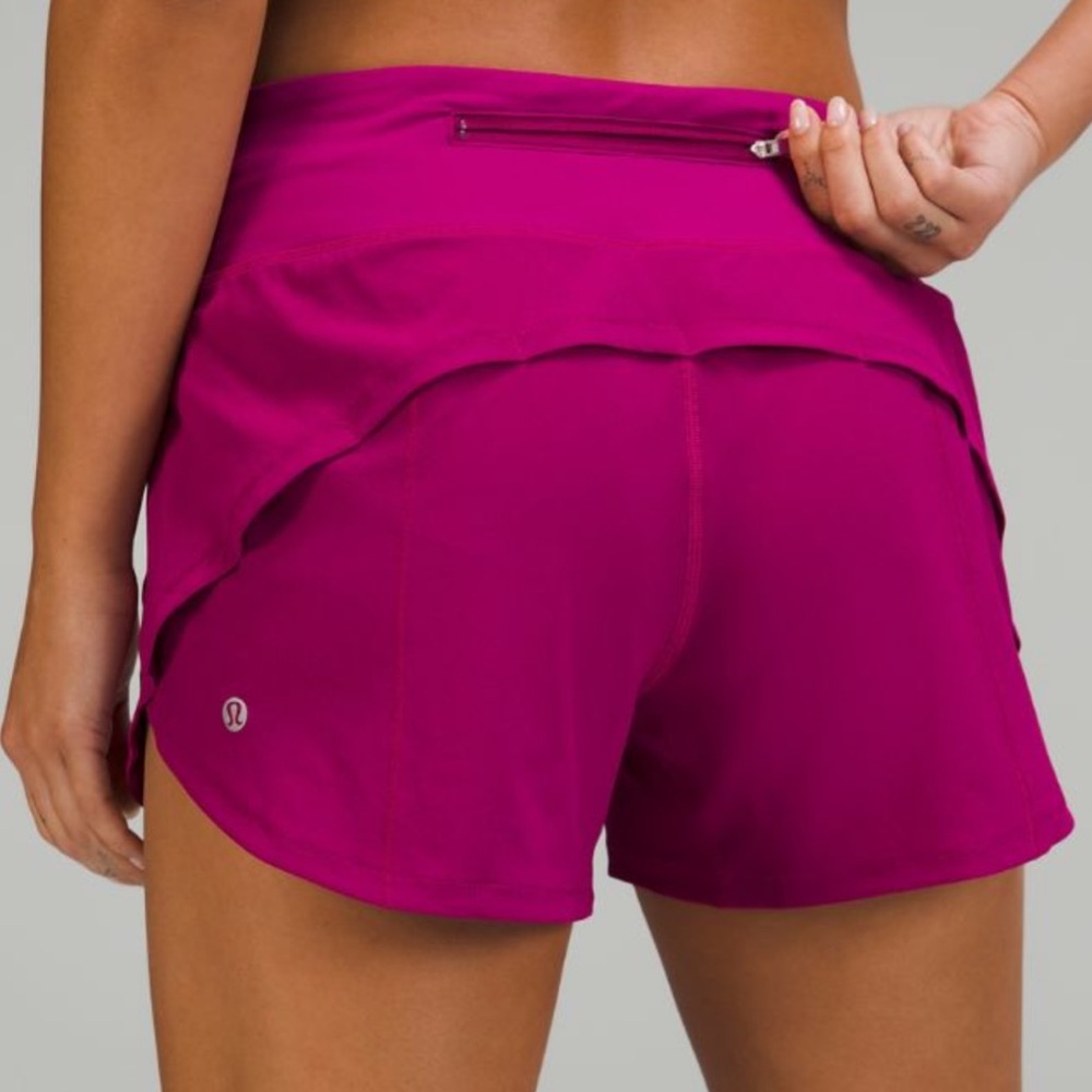 lululemon athletica Hot Pink Athletic Shorts - Picture 2 of 8